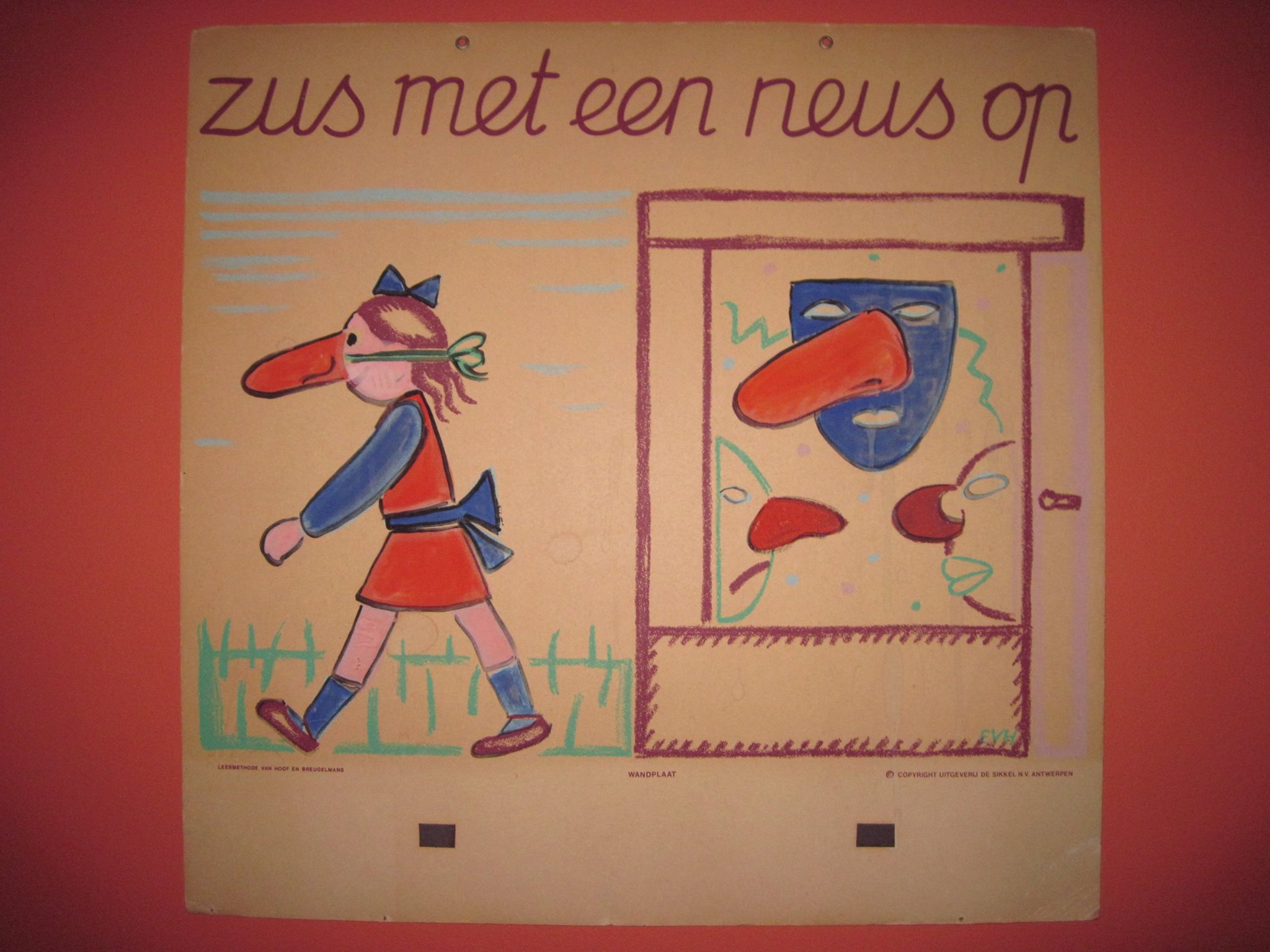 zus met een neus op